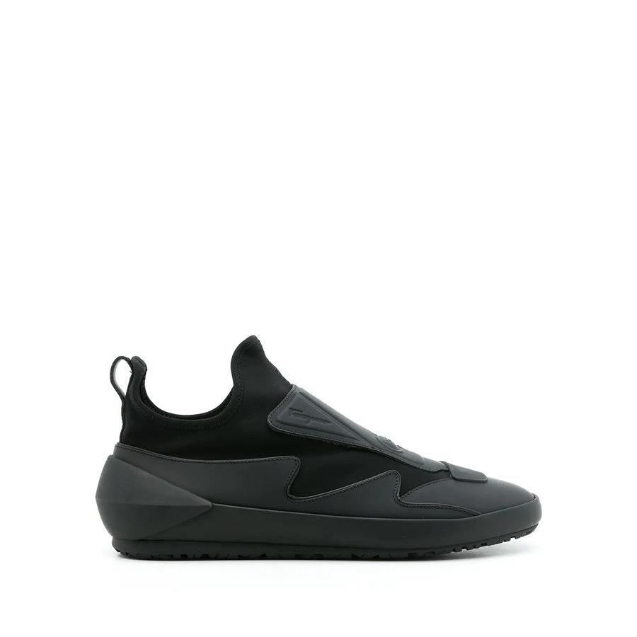 Ferragamo Mens Black Sneakers by FERRAGAMO