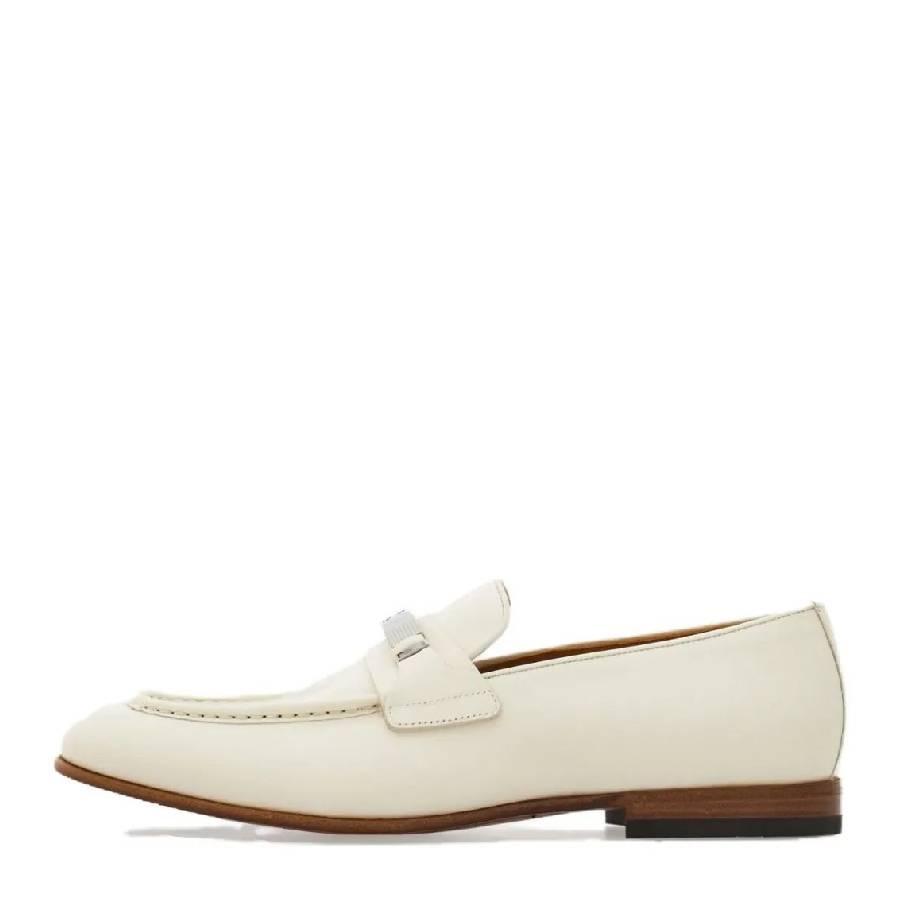 Ferragamo Metal Ornament Leather Moccasin by FERRAGAMO
