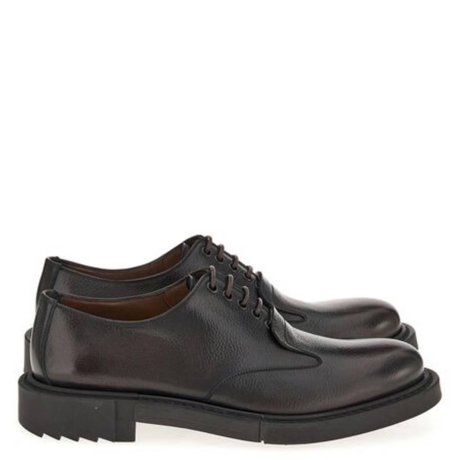 Ferragamo Monsieur Leather Derby Shoes by FERRAGAMO