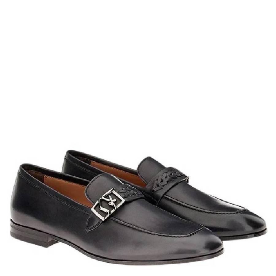 Ferragamo Nairobi SF Ornament Leather Mocassins by FERRAGAMO