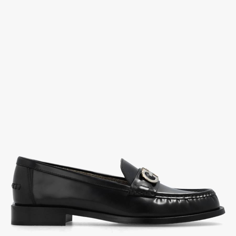 Ferragamo Ofelia Gancini Ornament Moccasins by FERRAGAMO