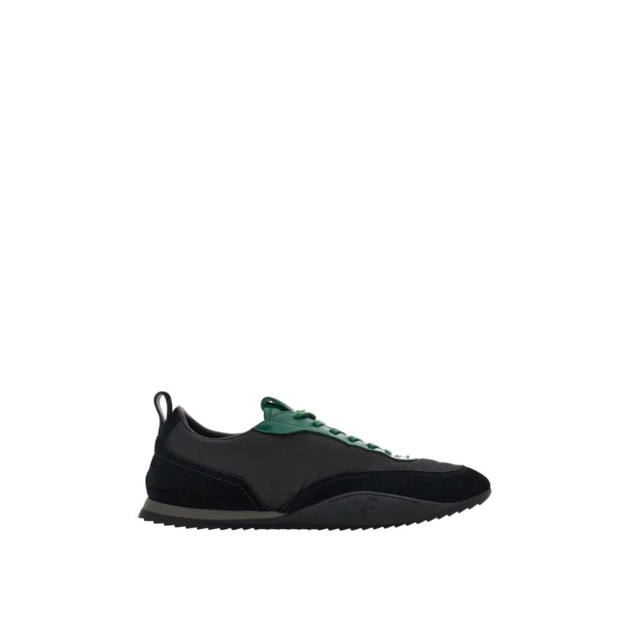 Ferragamo Patent Leather Trim Sneaker by FERRAGAMO
