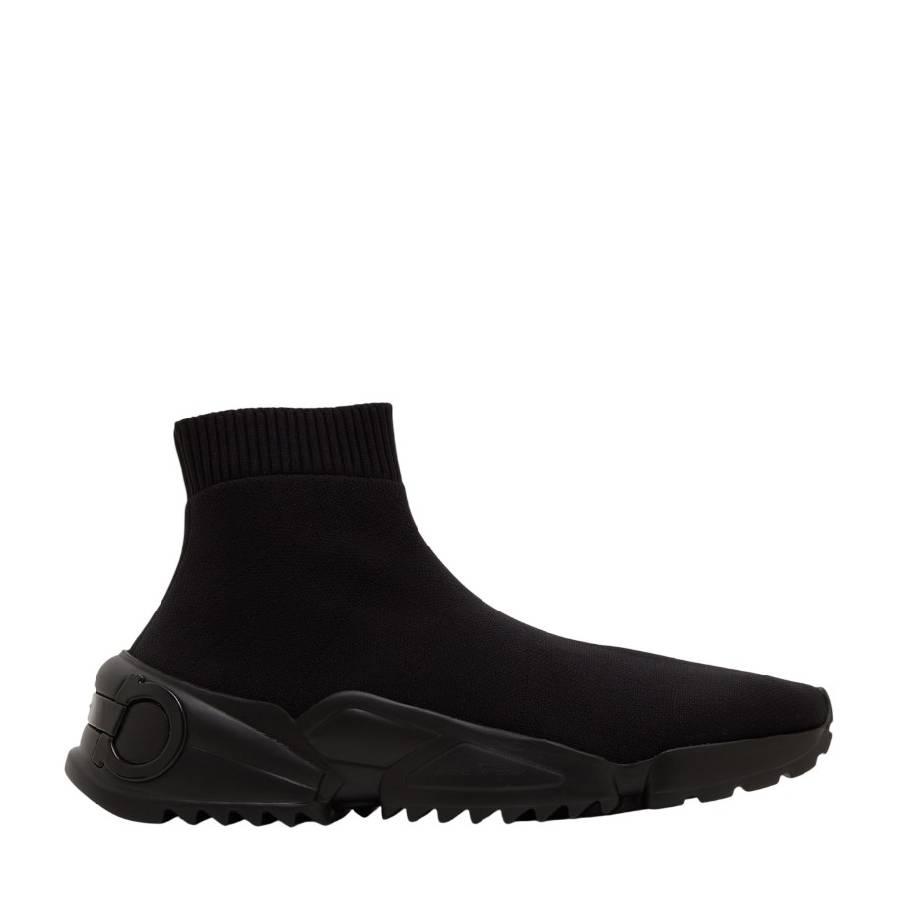 Ferragamo Raquel 2 Stretch Knit Sock Sneakers by FERRAGAMO