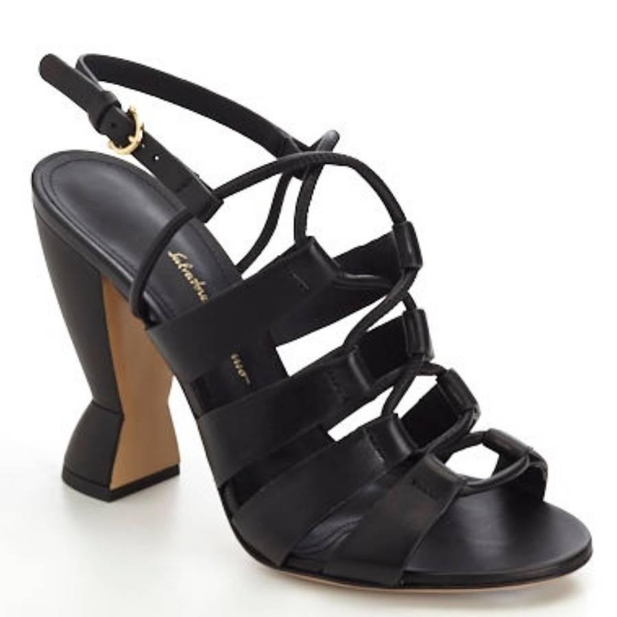 Ferragamo Sirmio X5 Nappa Leather Sandals by FERRAGAMO