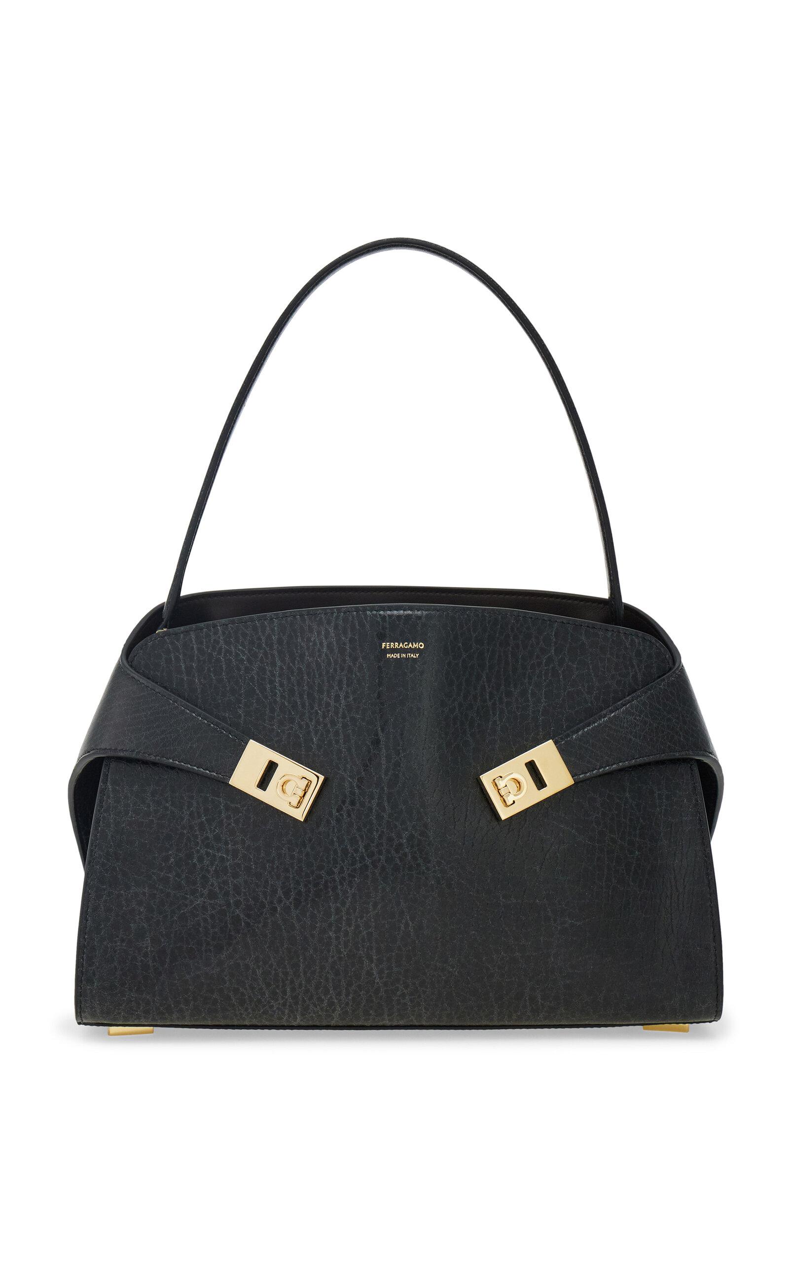 Ferragamo Small Hug Leather Shoulder Bag - Moda Operandi by FERRAGAMO