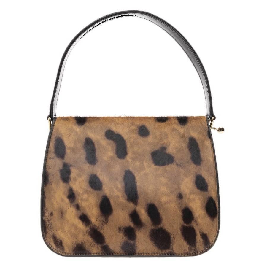 Ferragamo Small Leopard Print Framed Handbag by FERRAGAMO