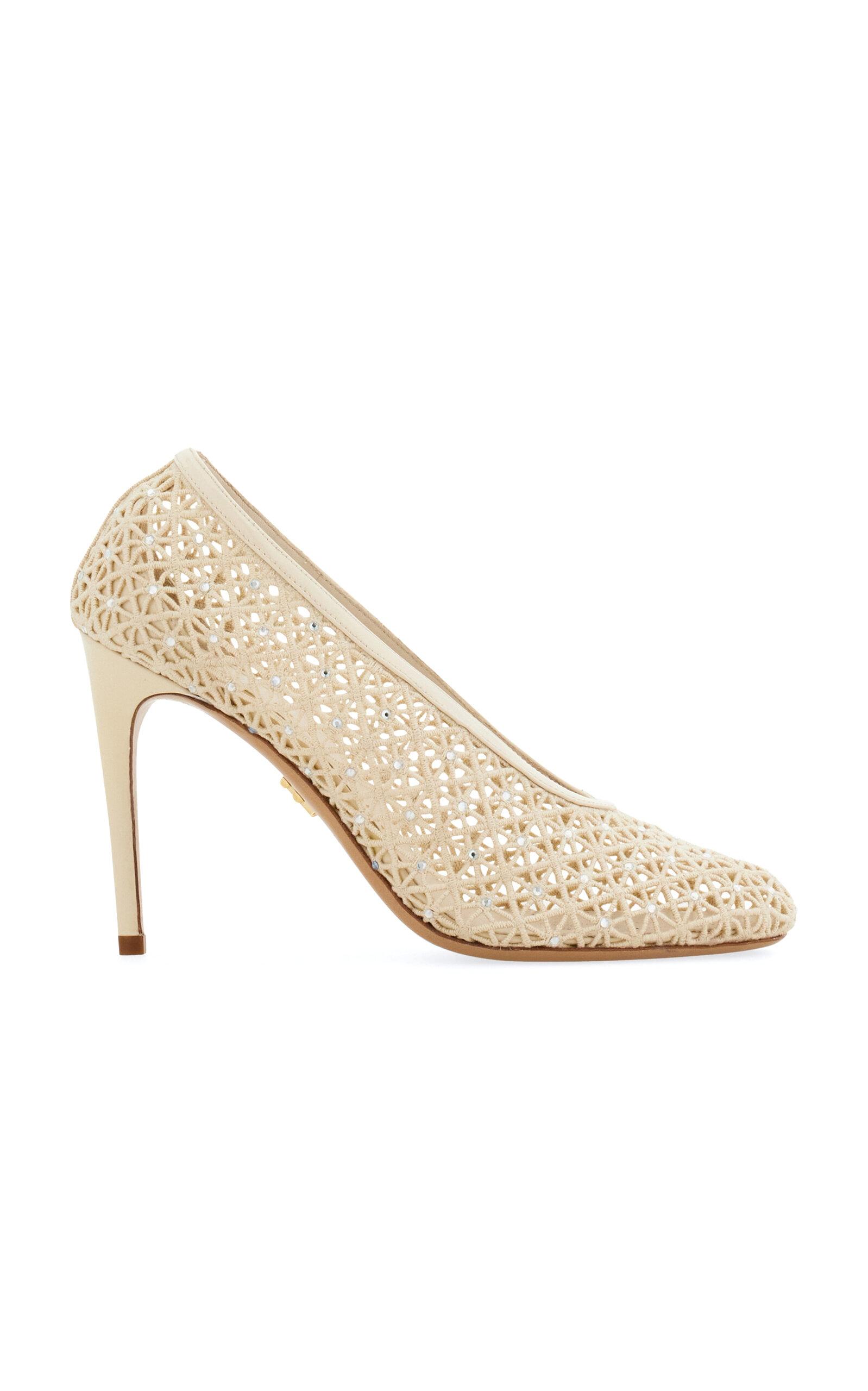 Ferragamo Sol Woven Leather Pumps - Moda Operandi by FERRAGAMO