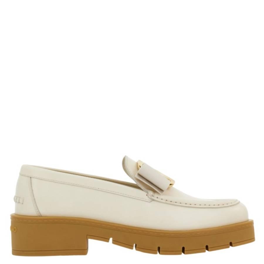Ferragamo Vara Bow Leather Loafers by FERRAGAMO