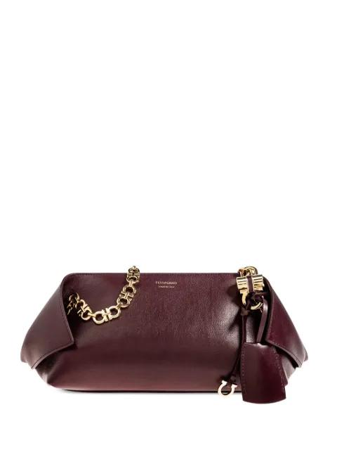 Folded Small chain shoulder bag by FERRAGAMO