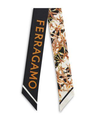 Gaia Silk Bandeau Scarf by FERRAGAMO
