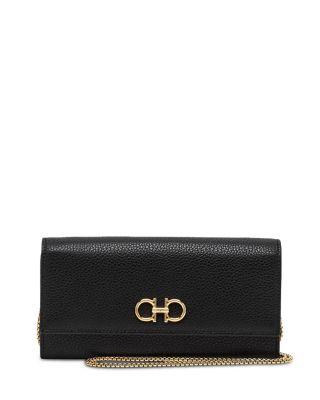 Gancini Soft Wallet on Chain by FERRAGAMO