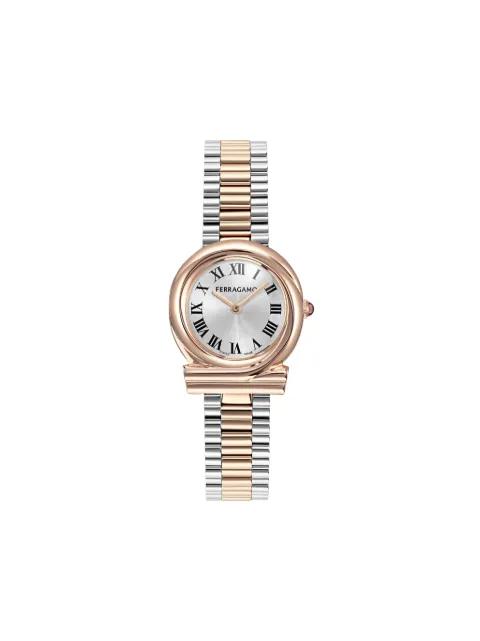 Gancini Twisted 28mm watch by FERRAGAMO