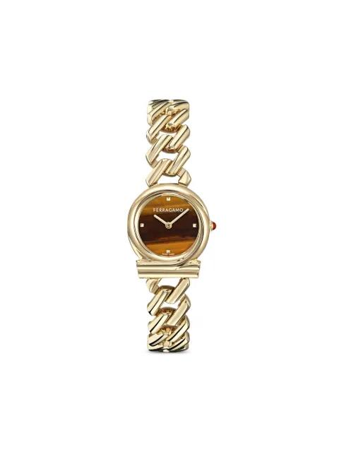 Gancini Twisted 28mm watch by FERRAGAMO