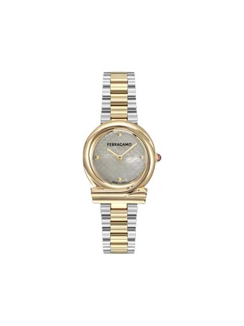 Gancini Twisted 32mm watch by FERRAGAMO