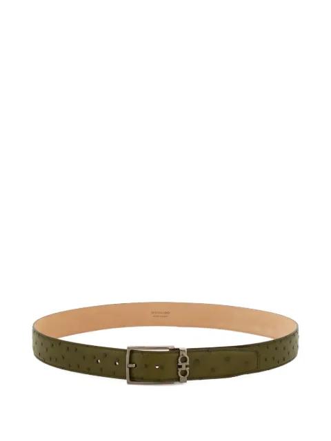 Gancini buckle belt by FERRAGAMO