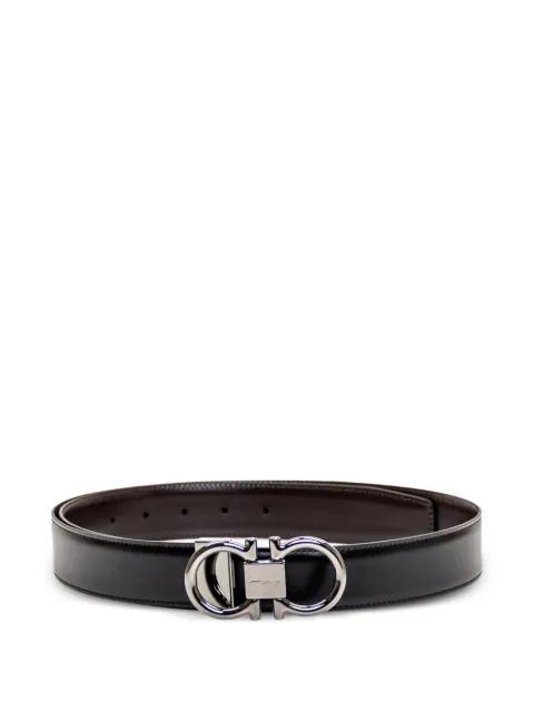 Gancini-buckle belt by FERRAGAMO