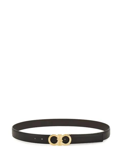 Gancini-buckle belt by FERRAGAMO