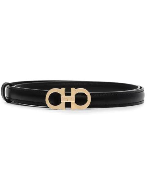 Gancini-buckle belt by FERRAGAMO