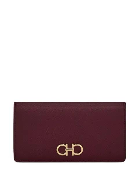 Gancini buckle continental wallet by FERRAGAMO