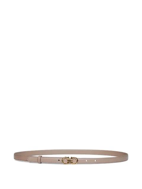 Gancini buckle leather belt by FERRAGAMO