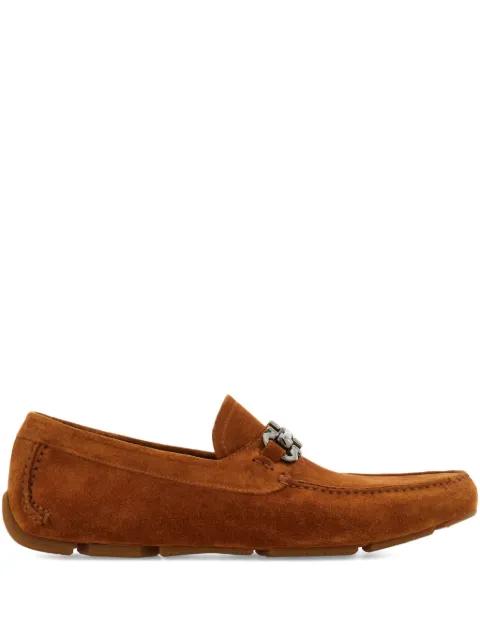 Gancini-buckle loafers by FERRAGAMO