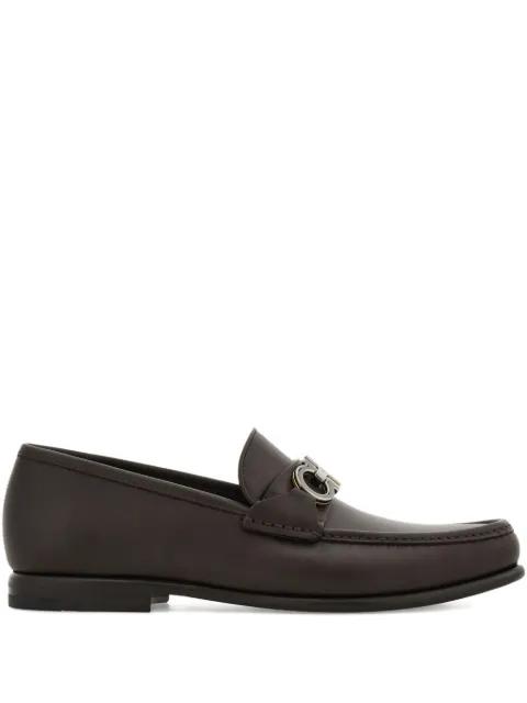 Gancini-buckle loafers by FERRAGAMO