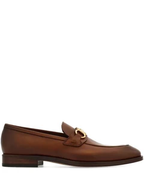 Gancini-buckle loafers by FERRAGAMO