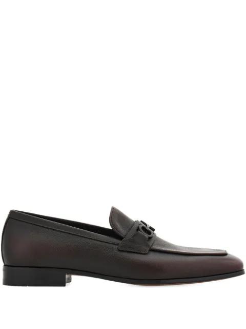 Gancini buckle loafers by FERRAGAMO