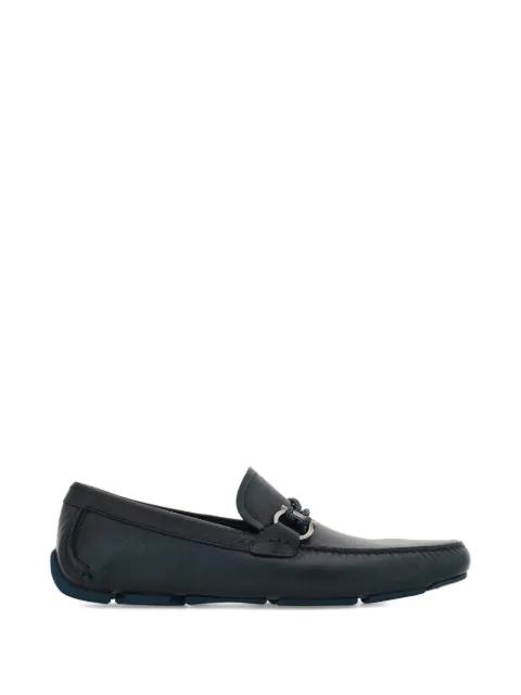 Gancini detail hardware loafers by FERRAGAMO