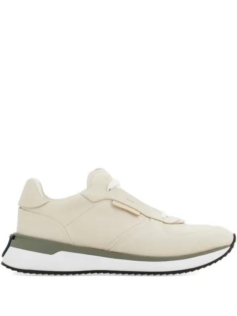 Gancini-detail low-top sneakers by FERRAGAMO