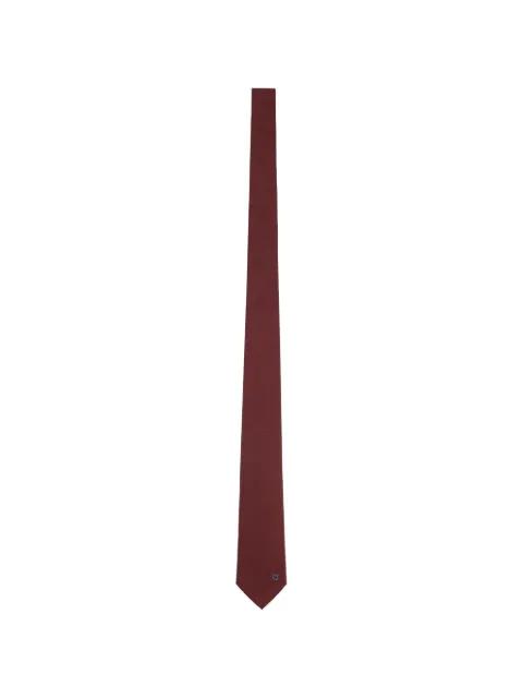 Gancini-detail tie by FERRAGAMO