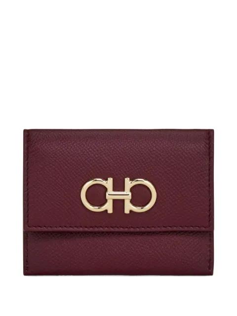 Gancini flap credit card holder by FERRAGAMO