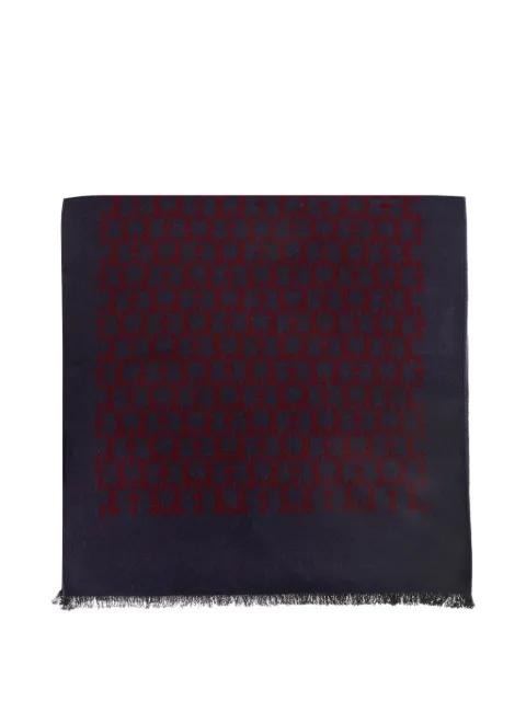 Gancini jacquard scarf by FERRAGAMO