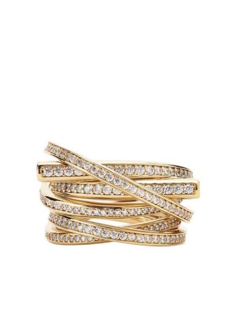 Gancini layered ring by FERRAGAMO