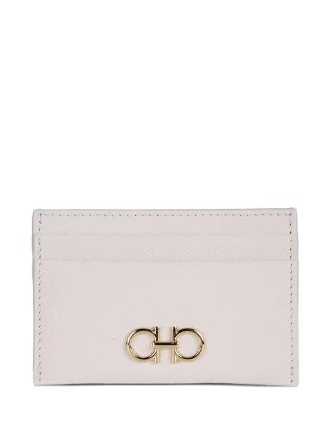 Gancini leather cardholder by FERRAGAMO