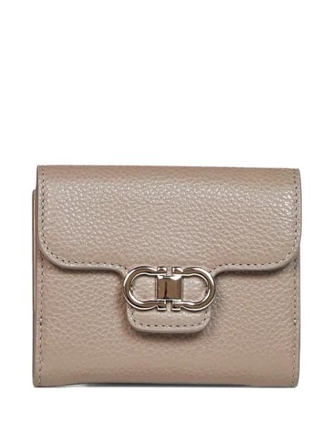 Gancini leather wallet by FERRAGAMO