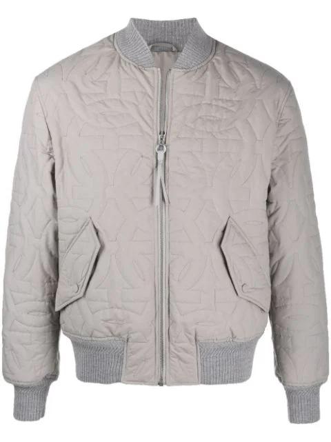 Gancini-logo bomber jacket by FERRAGAMO