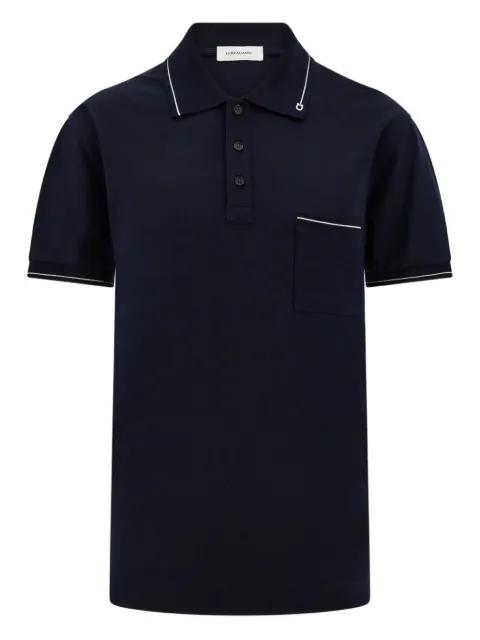 Gancini logo-detail polo shirt by FERRAGAMO
