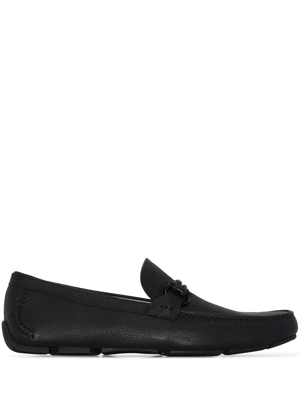 Gancini ornament driver loafers by FERRAGAMO
