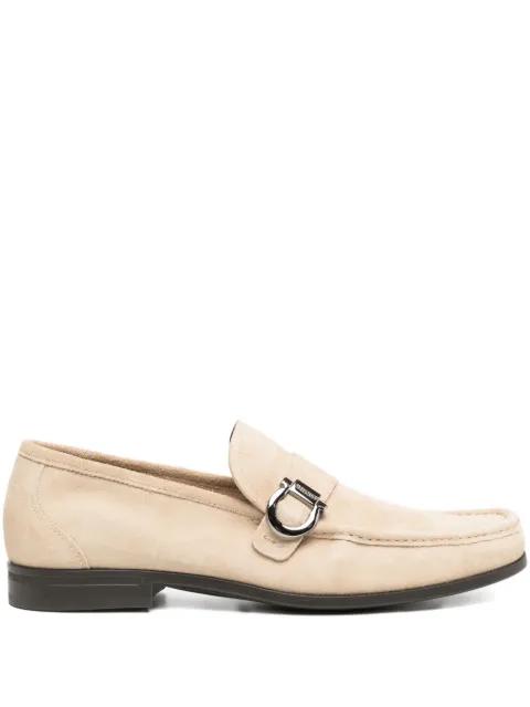 Gancini-ornament loafers by FERRAGAMO