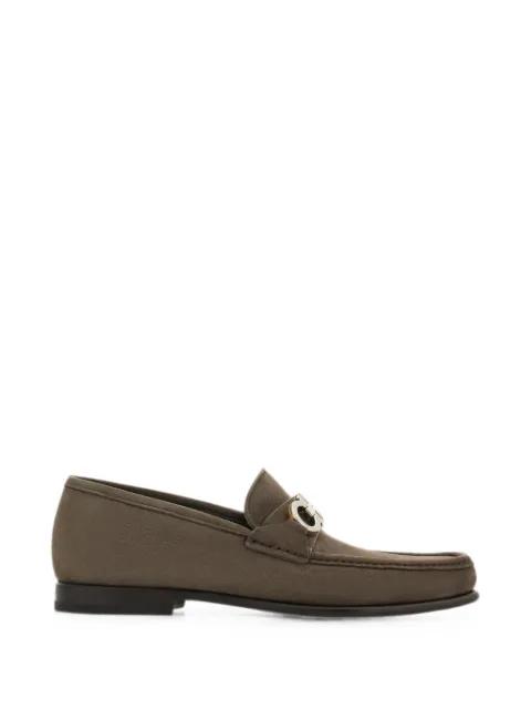 Gancini ornament moccasin by FERRAGAMO
