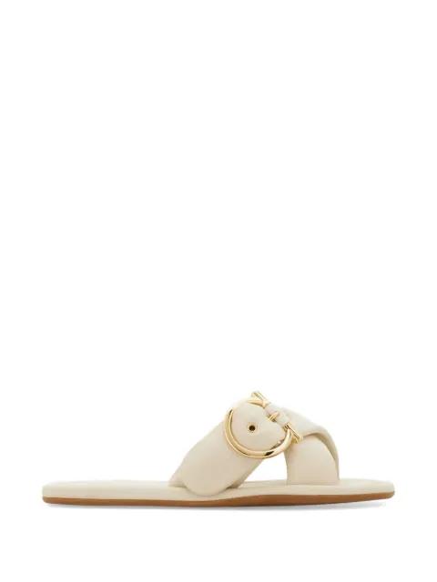 Gancini ornament slides by FERRAGAMO