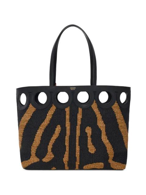 Gancini outline tote bag (L) by FERRAGAMO