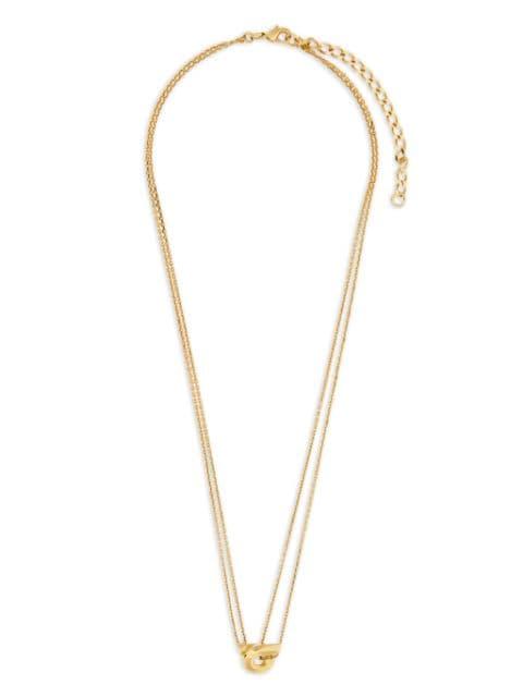 Gancini-pendant layered necklace by FERRAGAMO