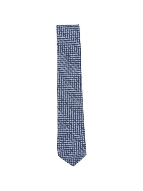 Gancini-print tie by FERRAGAMO