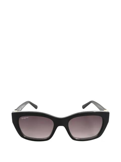 Gancini rectangle-frame sunglasses by FERRAGAMO