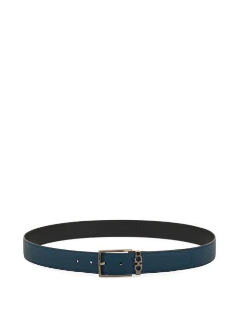 Gancini reversible and adjustable belt by FERRAGAMO