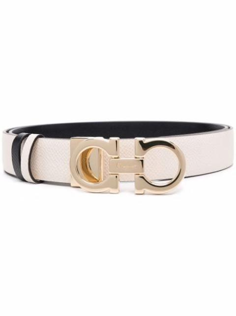 Gancini reversible belt by FERRAGAMO