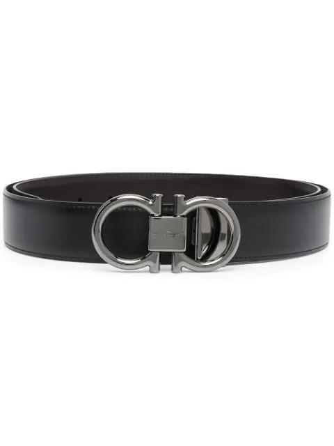 Gancini reversible belt by FERRAGAMO