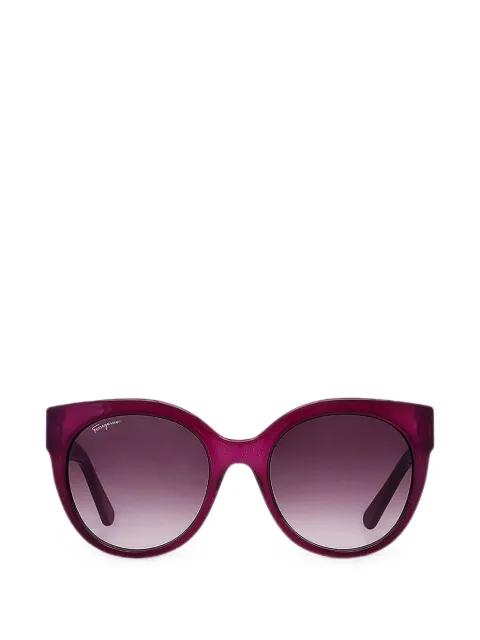 Gancini round-frame sunglasses by FERRAGAMO